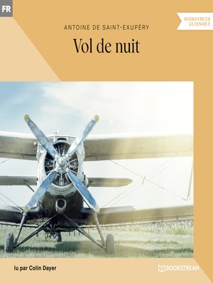 cover image of Vol de nuit (Version intégrale)